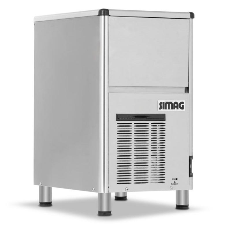 Simag SDH 40 AS Hazneli Parmak Buz Makinesi, 41 kg/gün Kapasiteli